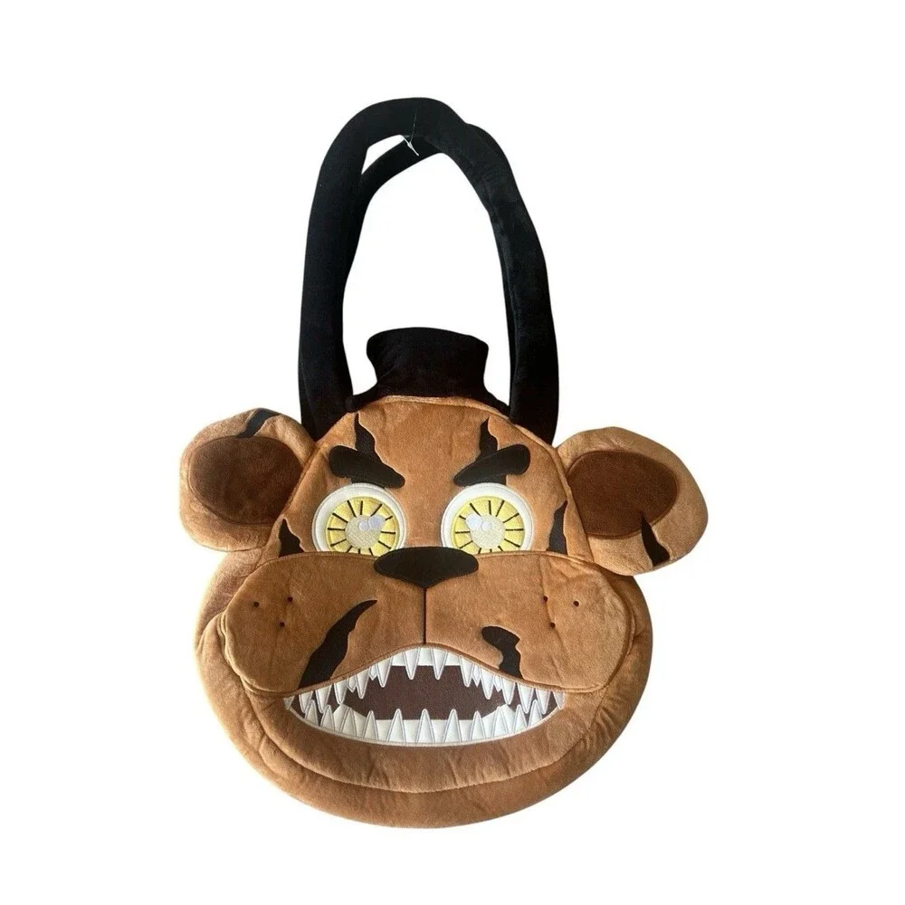 BioWorld 5FNAF Five Nights At Freddy's Angry Freddy Fazbear Plush Tote Bag